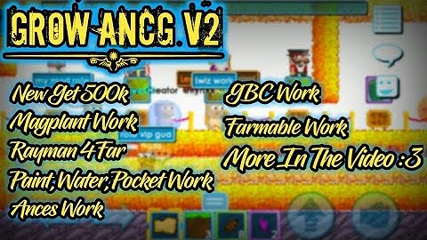 Growtopia Private Server | GrowANCG V2 No Lag | #GTPSINDONESIA