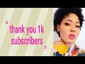 Thank you 1k subscribers. please keep subscribing to my channel. I appreciate every one /Vlogmas