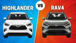 2024 Toyota Highlander vs. 2024 Toyota RAV4