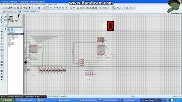 Proteus Ortak anot display çalışma (Oktal kod)