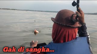 SUMPAH TIDAK PERCAYA‼️ikan nila 8 Kilo naik joran hampir patah sebesar jok motor