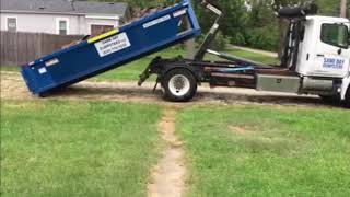 How To Unload or Load a Small Dumpster