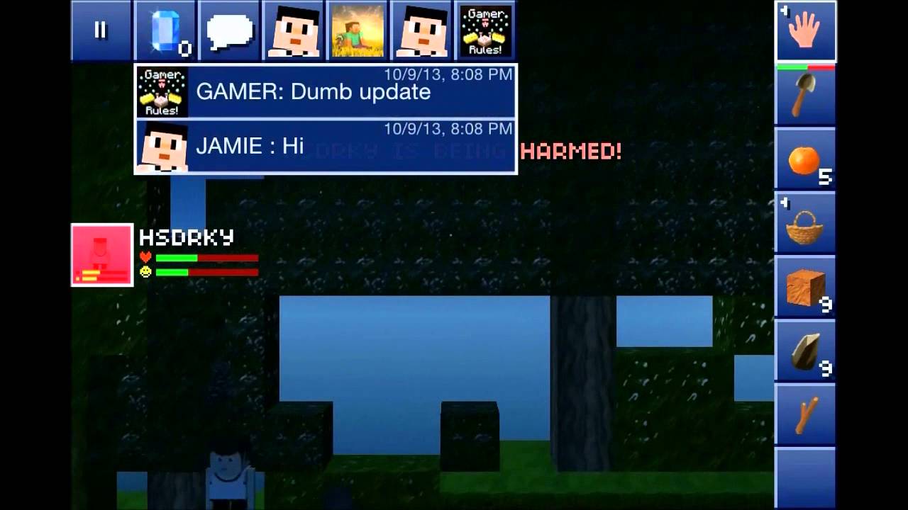 The Blockheads 1.4 Ep.1 Searching for cave trolls YouTube