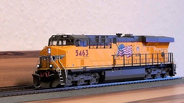 Custom Intermountain C45ACCTE (UP ES44AC) Sound improvement on ESU LokSound