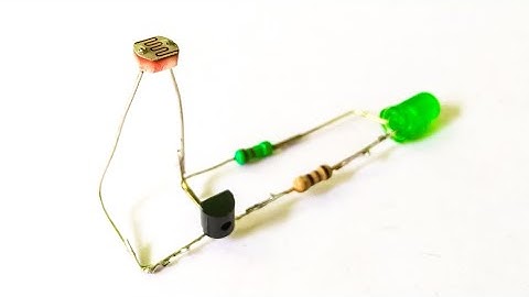 Dark sensor with transistor || by es tech knowledge