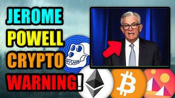JEROME POWELL: THE CRYPTO MARKET IS OUT OF CONTROL - HERE