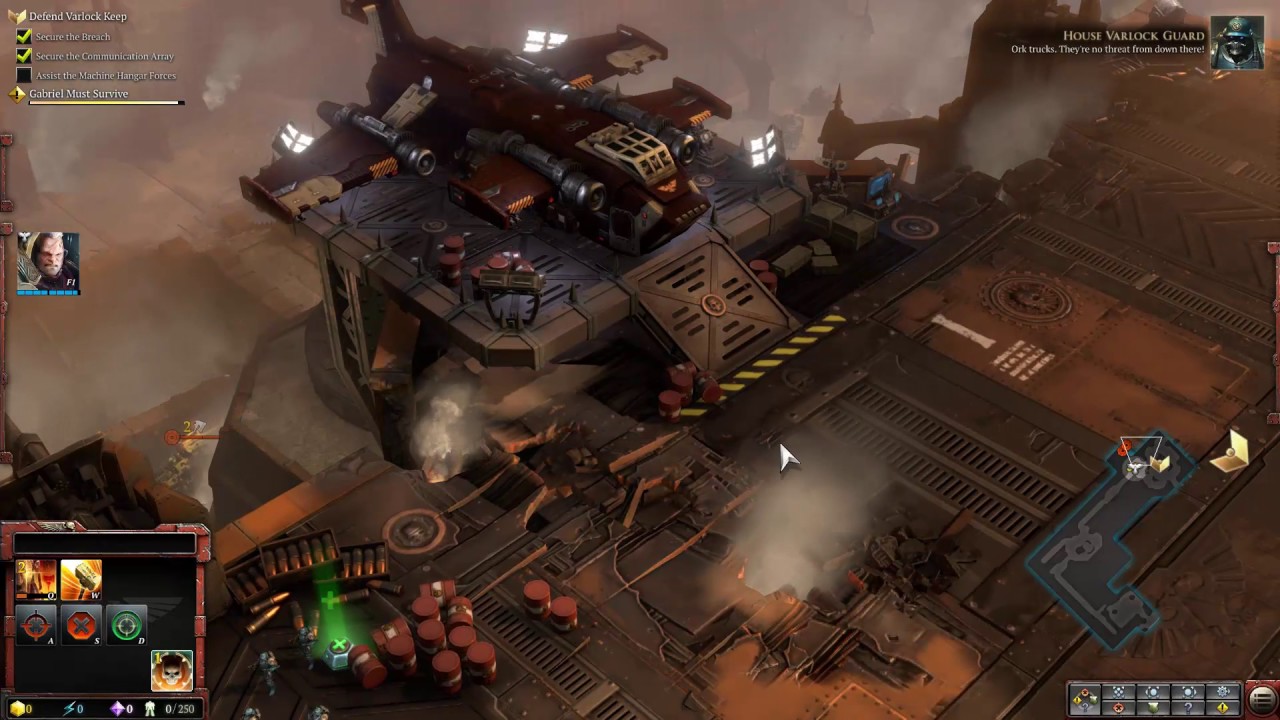 Dawn Of War 3 Campaign Mission 1 Meet Captain Angelos Youtube