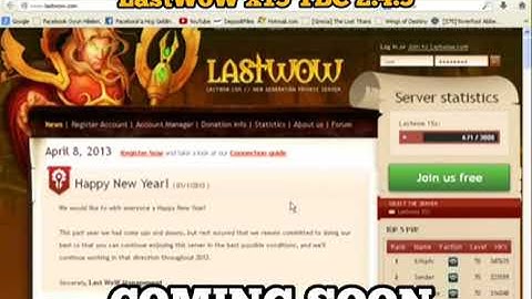 Remember? LastWoW Coming Soon