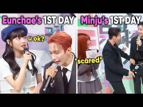 ILLIT Minju gets *traumatized* on her 1ST DAY as mc (same struggle as Eunchae) ft. 2nd gen idols