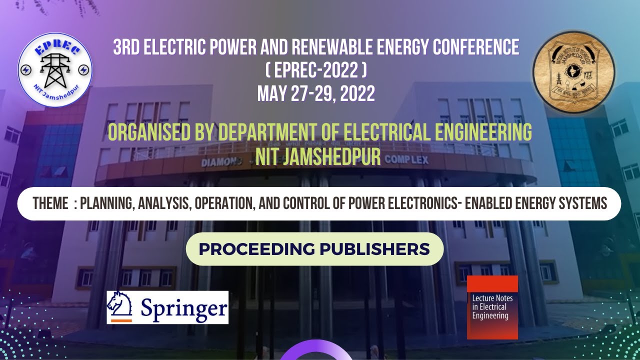 🔥3rd Electric Power and Renewable Energy Conference (EPREC-2022)🔥| Trailer | 