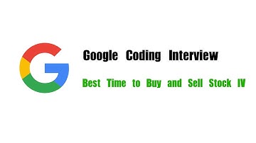 Google Coding Interview Question | Leetcode 188 | Best Time to Buy and Sell Stock IV