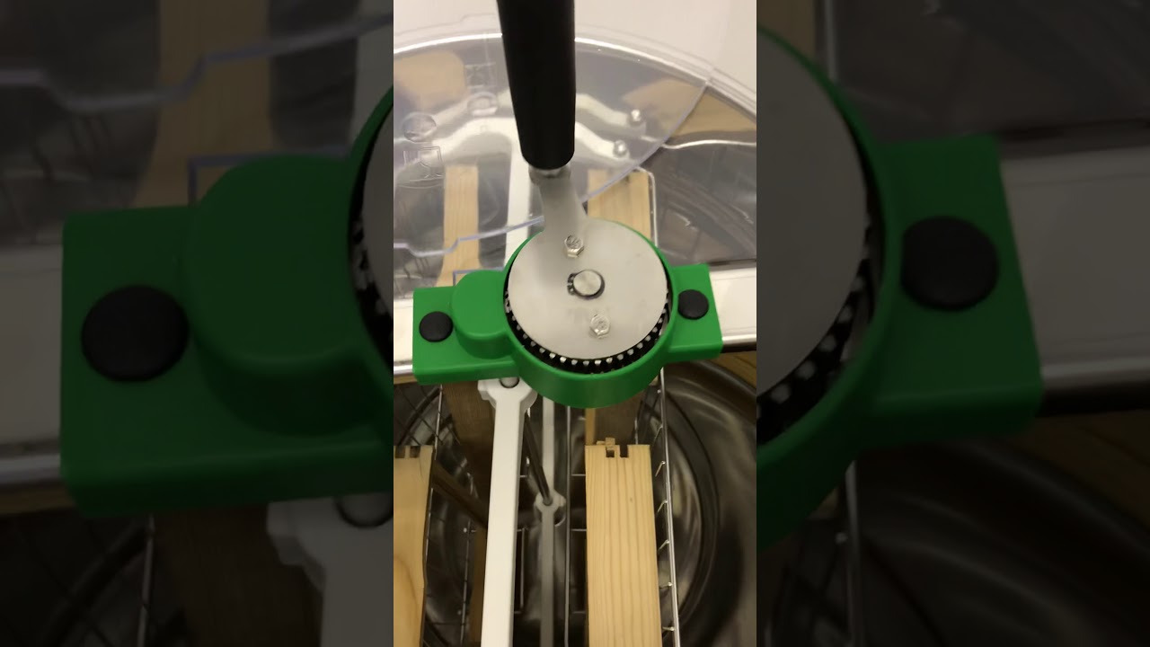 4 frame honey extractor YouTube