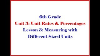 6 3 3 Grade 6 Unit 3 Lesson 3 Morgan - Open Up Resources