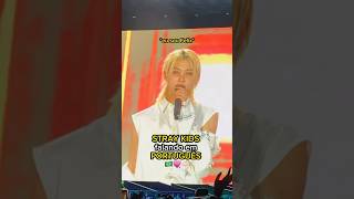Stray Kids Falando Em Português No Show Do Brasil