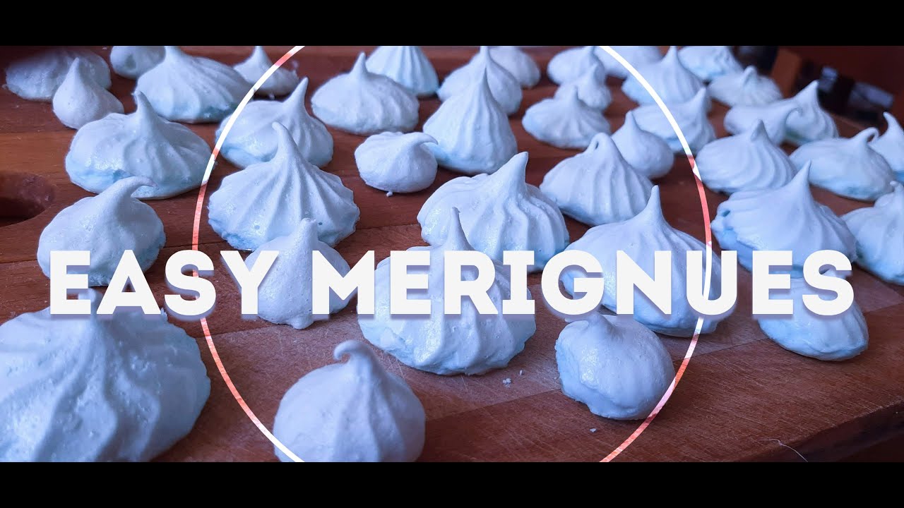 An Easy Guide to Perfect Meringues 3 Ingredients YouTube