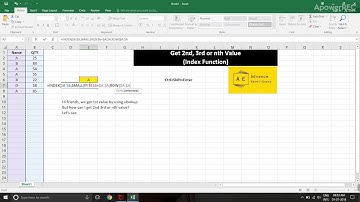 Get nth match| indexmatch| get 2nd value vlookup