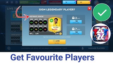 DLS 26 • How to Get Any Player You want in DLS 2026 • Get your Favorite Players in DLS 26 Trick