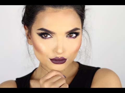 smoked purple makeup tutorial - fall makeup - meuwsha @meuwsha7160