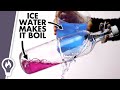 How ice water makes hot water boil