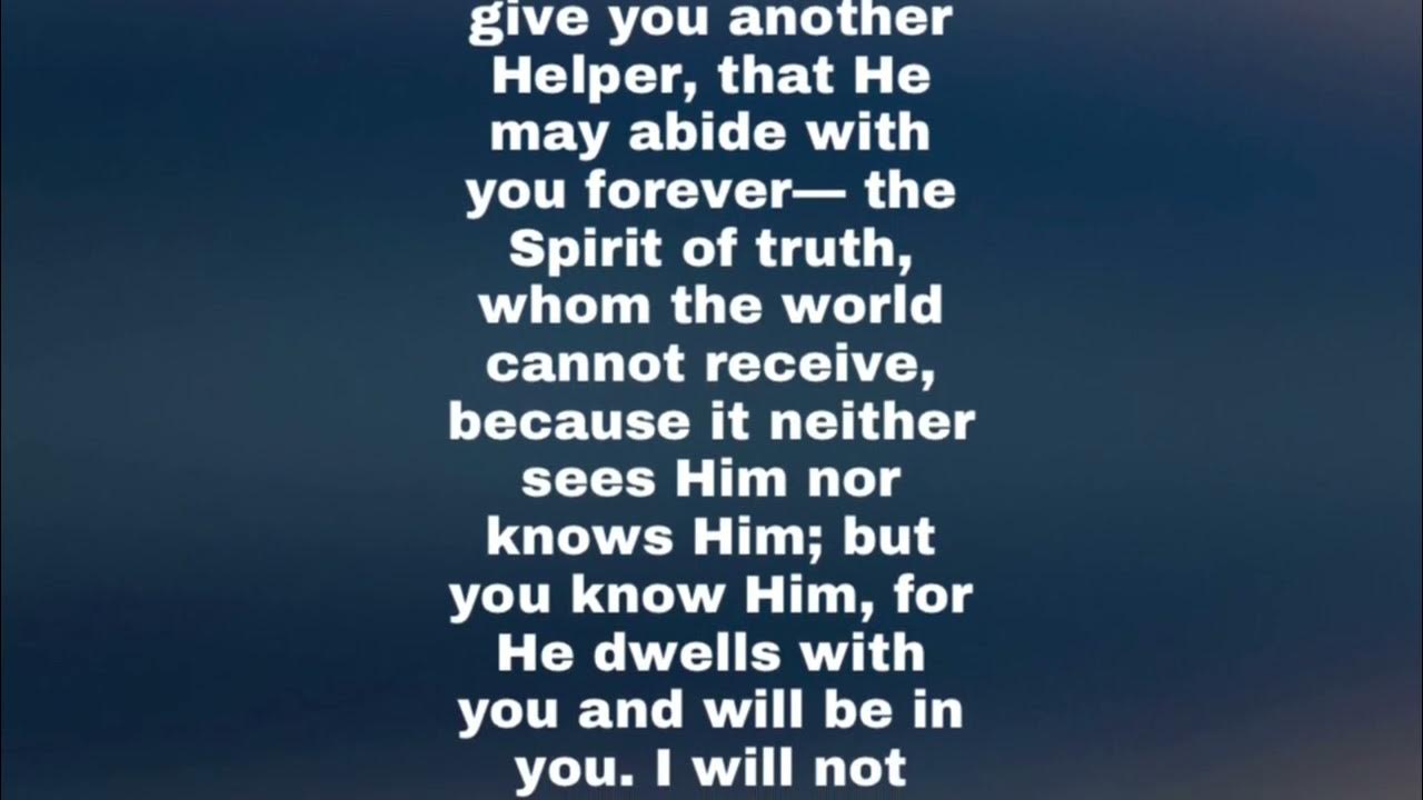 what-jesus-christ-said-about-holy-spirit-john-14-15-18-youtube