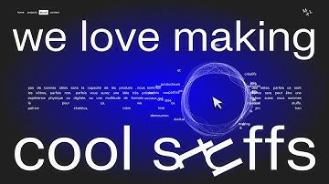 I Made My Text Freak Out With JavaScript (A Crazy Hover Effect)