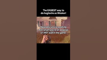 The EASIEST way to do the HUGTECH in DEAD BY DAYLIGHT! #dbd #dbdclips #dbdtips #dbdtutorial #wesker