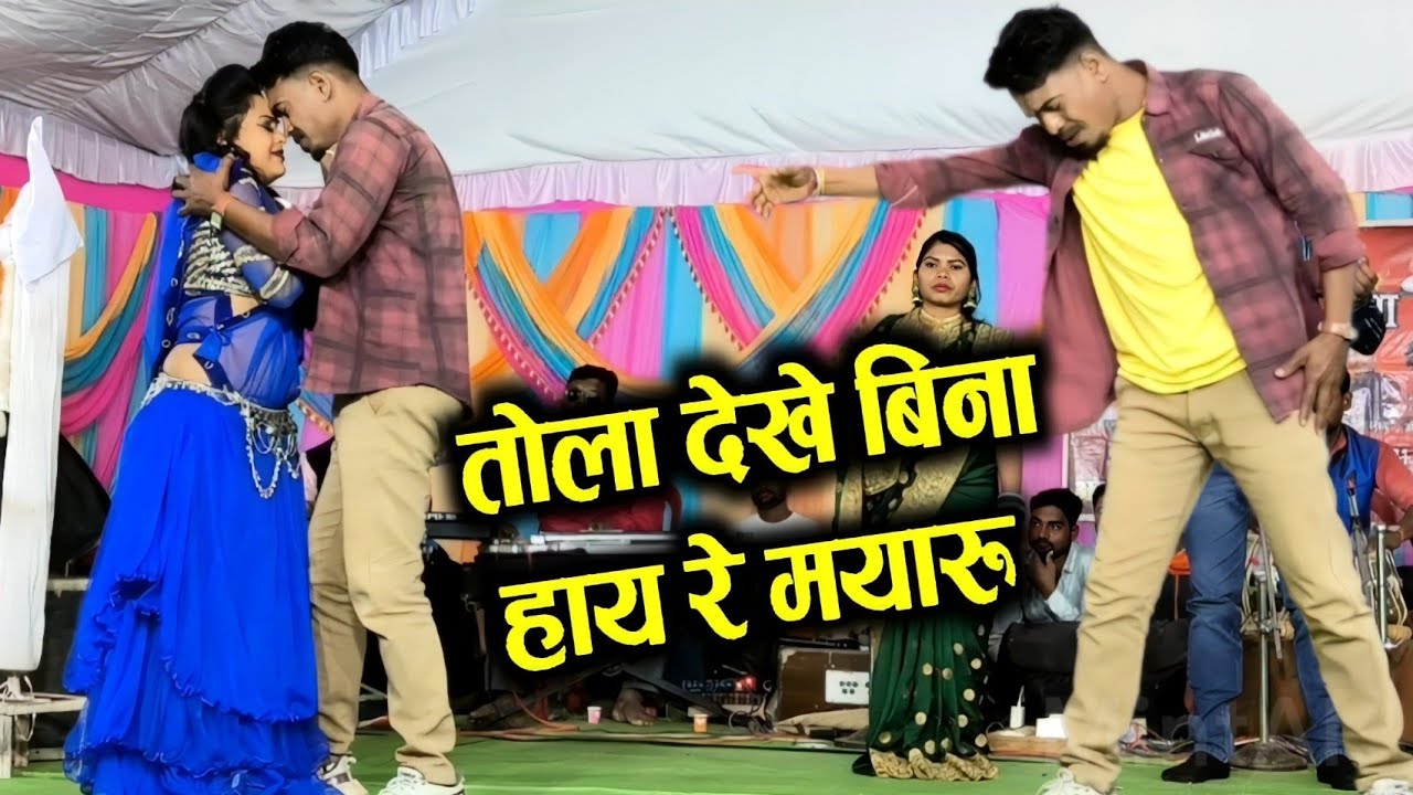 तोला देखे बिना हाय रे मयारू | रज्जू मनचला बेवफा गीत | स्टेज प्रोग्राम | सिंघौरी
