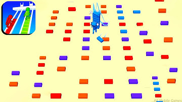 Bridge Race - All Levels Gameplay Android IOS (Levels 4-5) Part 2