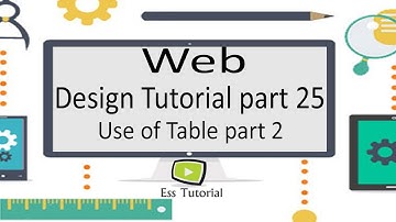 Web design bangla tutorial part 25, Use of table part 2, html & css bangla tutorial, ess tutorial