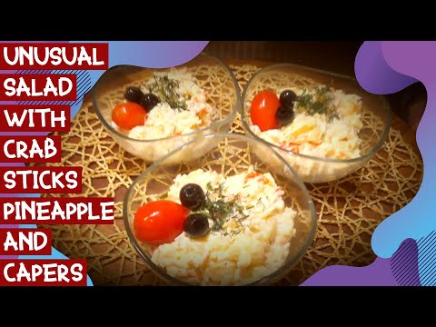 Video: Kā Pagatavot Ananāsu Krabju Nūjiņas Salātus