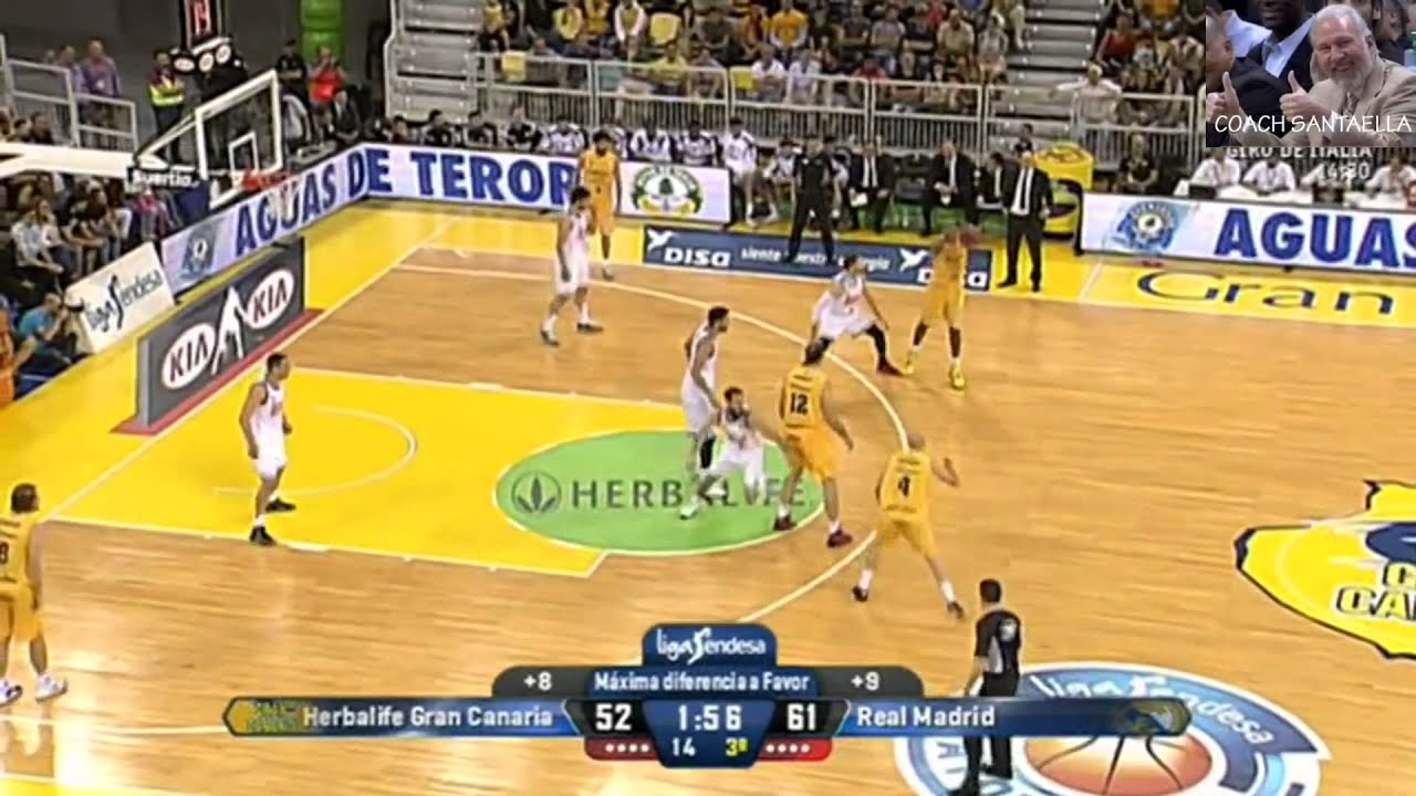 Albert Oliver vs Real Madrid PlayOffs ACB 5 6 3pt y 10 asistencias