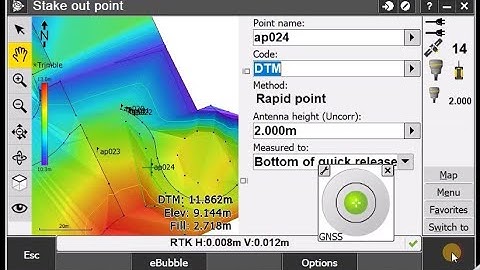 Back Ground Maps in #Trimble #Access