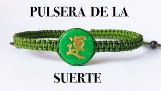 COMO HACER PULSERAS DE HILO DE LA SUERTE | KANJI | Atelier Series 003