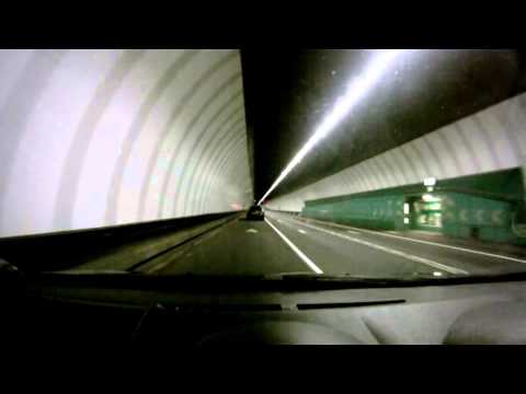 Driving Through The Mersey Tunnel