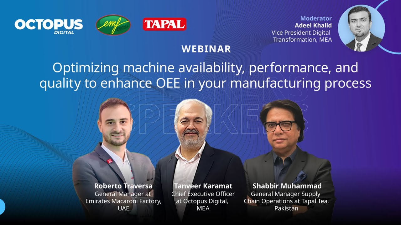 Webinar Episode 1: Optimizing OEE in FMCG manufacturing
