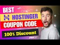 Hostinger Coupon Code | hostinger coupon code today | hostinger coupon