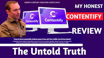 Contentify Review - Contentify Bonuses - Contentify Review