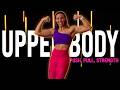 Upper Body Push Pull Strength Workout | 30 Minute Dumbbell Circuits