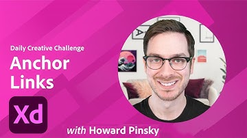Adobe XD Daily Creative Challenge - Anchor Links | Adobe Creative Cloud