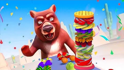 Pancake rush - All levels mobile game ios,Android trailer update gameplay walktrthough #1