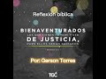 GERSON TORRES. Reflexión biblica. &quot; Las Bienaventuranzas&quot;. Shalom.