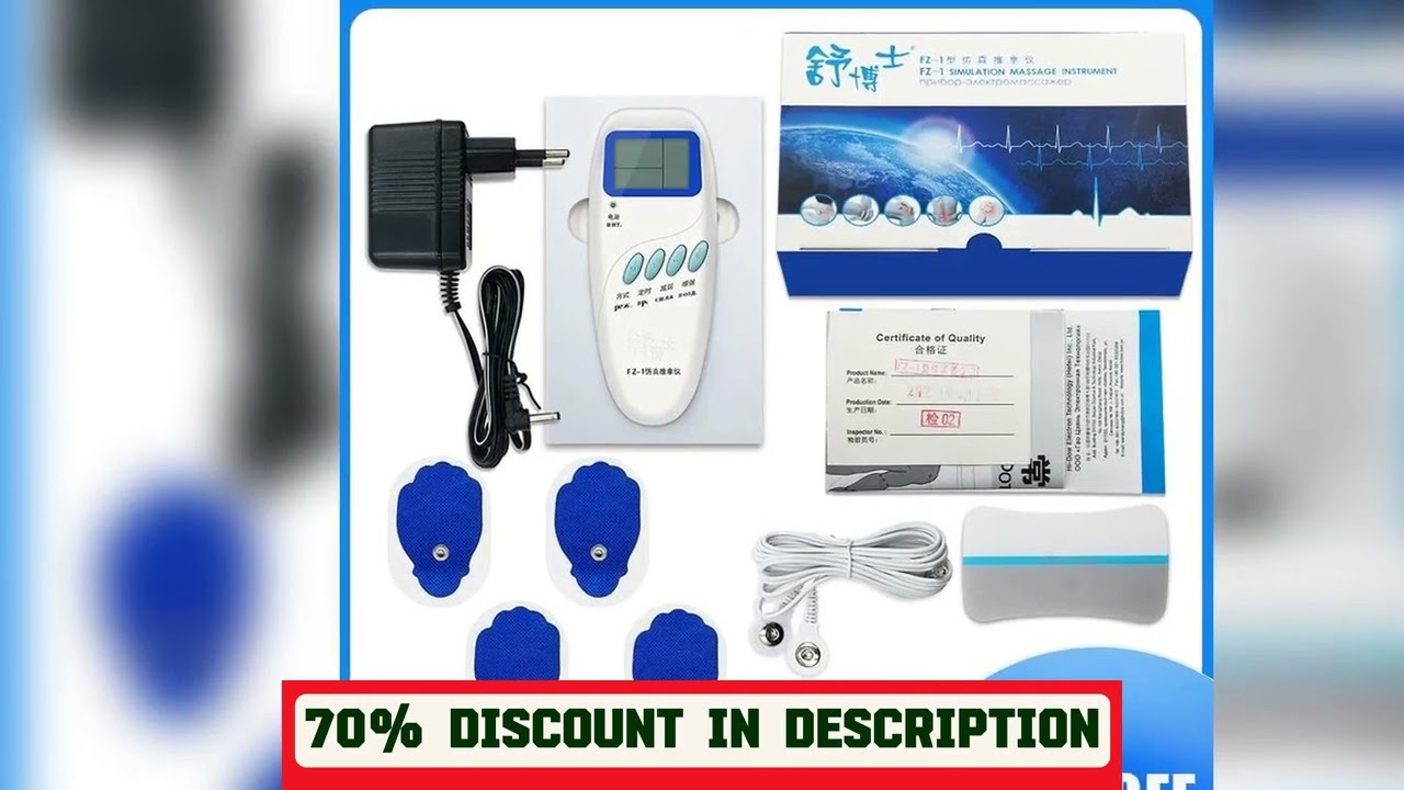 A must-have product! TENS Electric Muscle Stimulator Physiotherapy Frequency EMS Acupuncture Physi