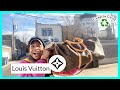 Dumpster Diving| In The Rich&Famous Neighborhood Someone Tossed Out A Louis Vuitton Bag! Is it REAL?