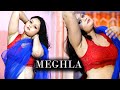Meghla| hot saree fashion Bengali model 2026|bengali beauty fashion video| saree sundori curvy model