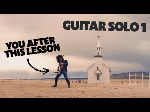 How To Play Guitar Solo 1 From November Rain By Guns N' Roses