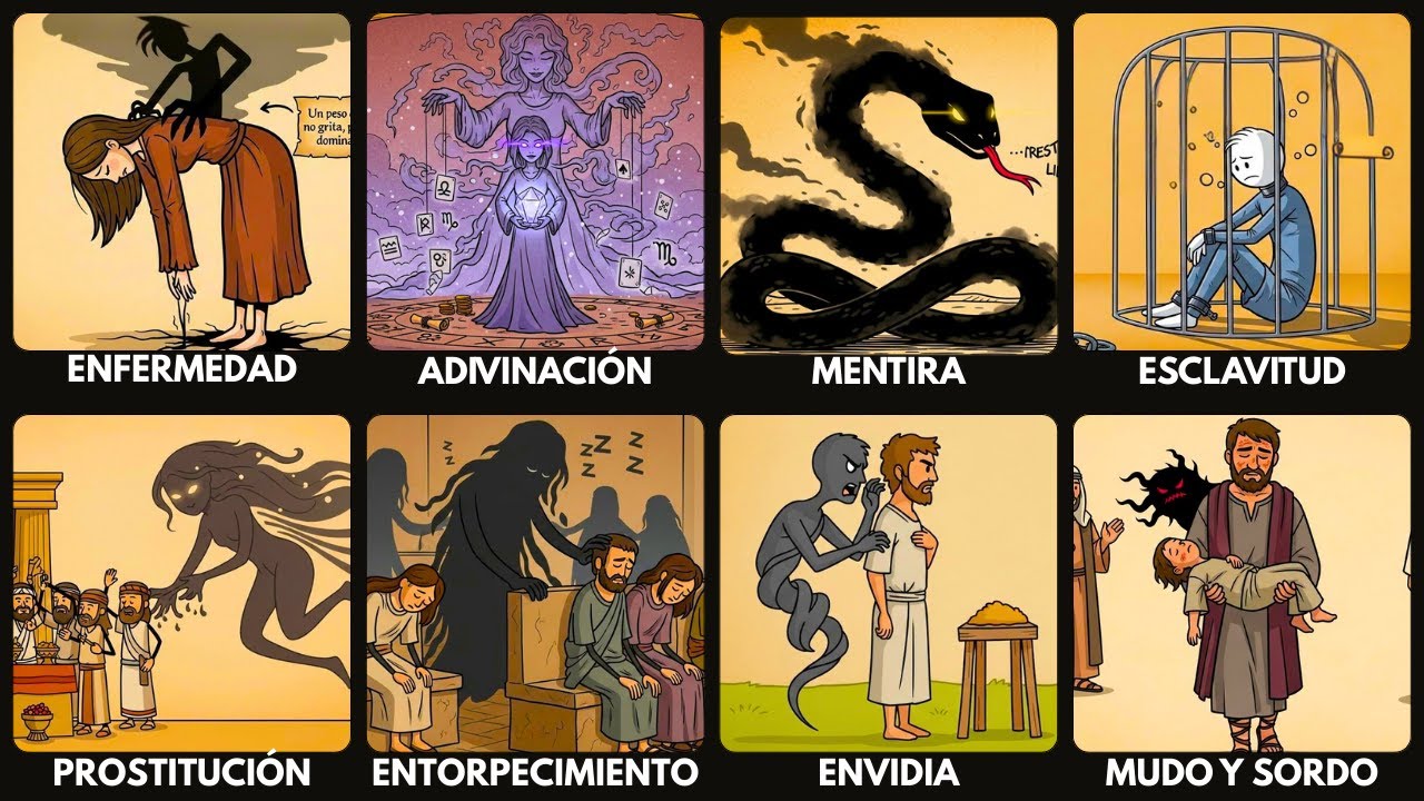 Cada ESPÍRITU Maligno en la Biblia (EXPLICADO)