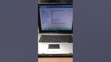 Morse Code Laptop - what is this Acer TravelMate 2410 laptop trying to tell me?! #RetroComputing