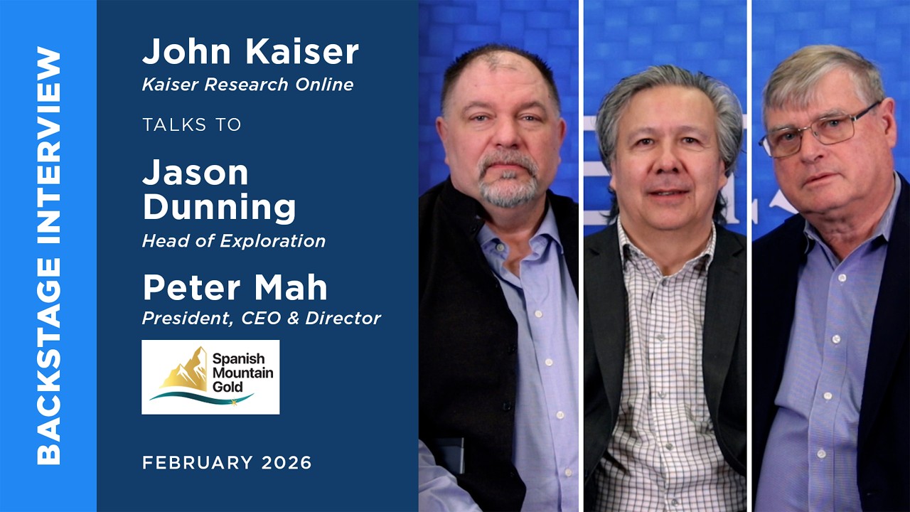 Jason Dunning & Peter Mah of Spanish Mountain Gold talks to John Kaiser at the Metals Investor Forum
