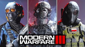 All New Operators & Intros in Call of Duty: Modern Warfare 3