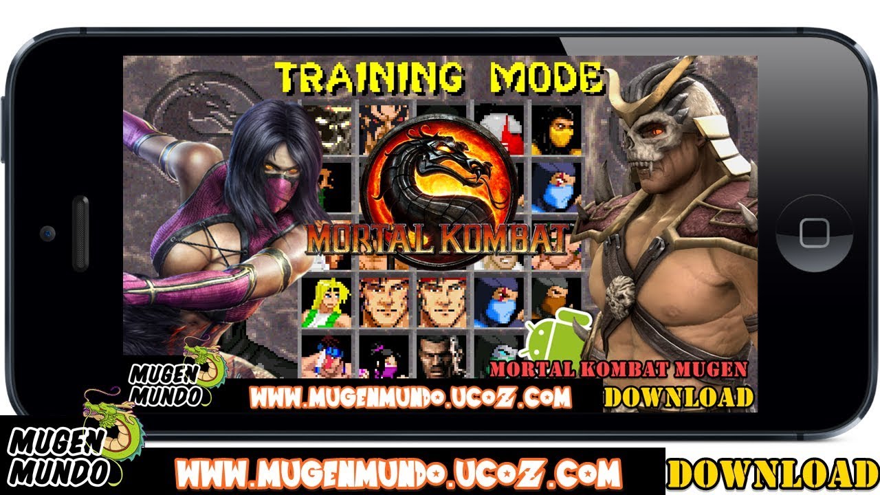 Mortal Kombat M.U.G.E.N para Android Game Novo By MK ANDROID (DOWNLOAD) # Mugen #AndroidMugen 